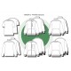 Patrón Sudadera Gorxa Cuellos Infantil Naii