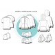 Patrón Pack Sudadera Gorxa Capucha y Cuellos Infantil Naii