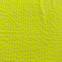 Seersucker Cuadros Medianos Amarillo Fluor