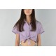 Patrón Crop Top Nó Infantil Naii