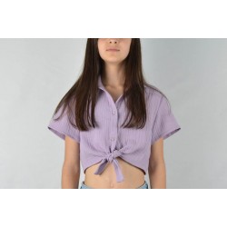 Patrón Crop Top Nó Infantil Naii