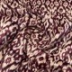 Acolchado Terciopelo Estampado Vintage Granate