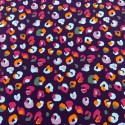 Estampado Animal Print Morado (French Terry)