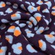Borreguillo Estampado Animal Print Morado