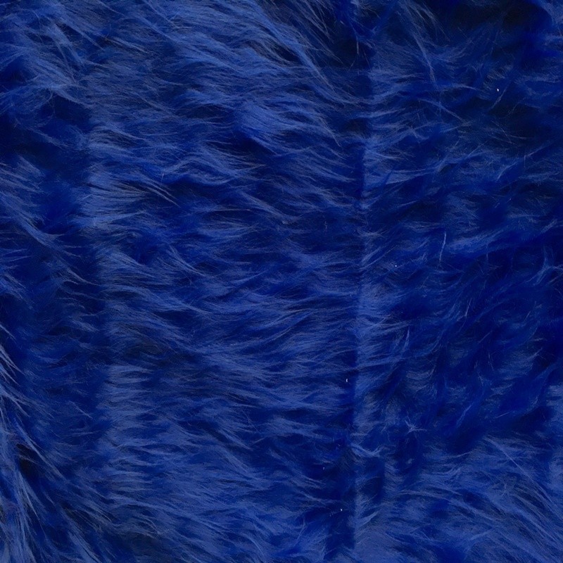 Pelo largo azulón - Comprar tela